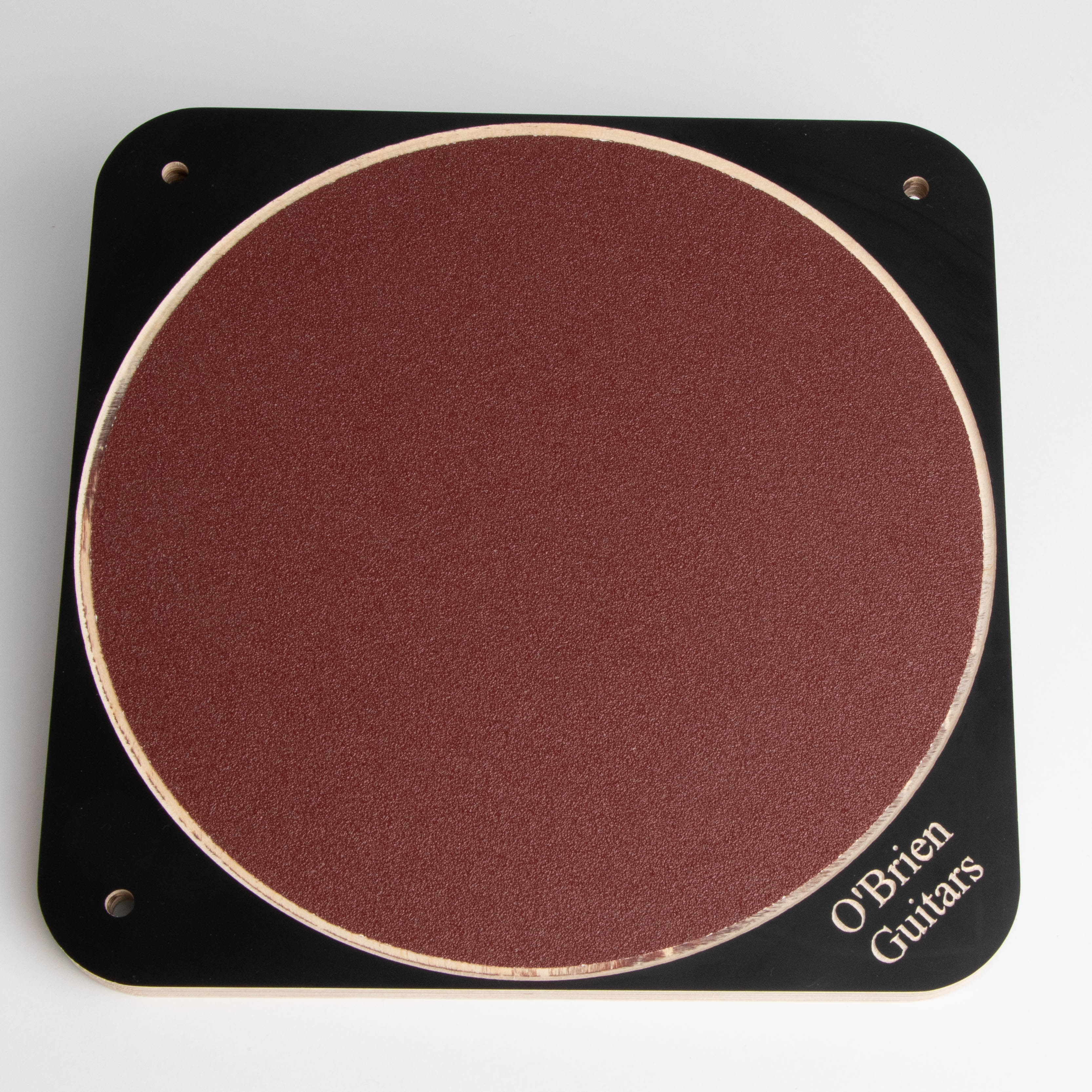 Convex Radius Disc – Guitar Bridge Sanding Block
