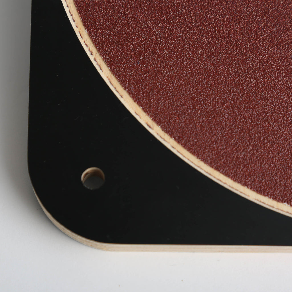 Convex Radius Disc – Guitar Bridge Sanding Block
